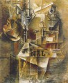 Stillleben au Zeitschrift 1912 kubist Pablo Picasso